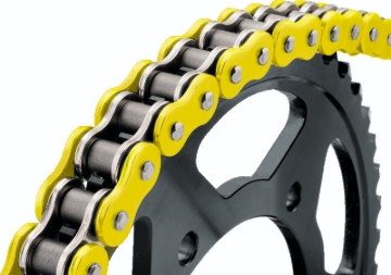 Picture of BikeMaster 520x120 BMXR X-Ring Chain - Yellow