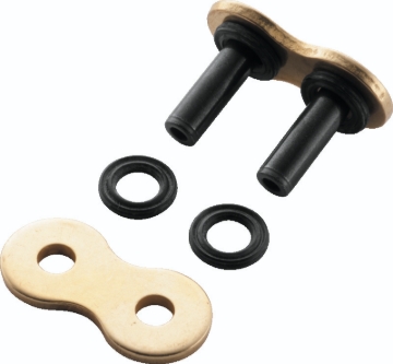 Picture of BikeMaster 520BMXR Rivet Chain Master Link - Gold