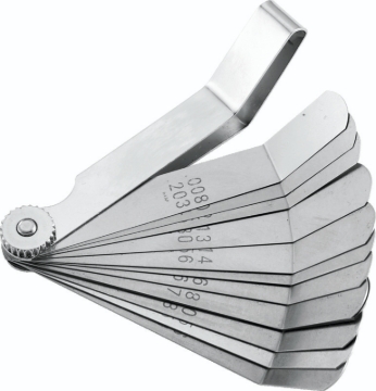 Picture of BikeMaster 12-Blade Angled Combination Tappet Feeler Gauge Set - Pack of 3
