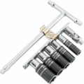 Picture of BikeMaster 1/4in Drive T-Handle Wrench Set - Metric 6-pt Sockets (8mm/10mm/12mm/13mm/14mm)
