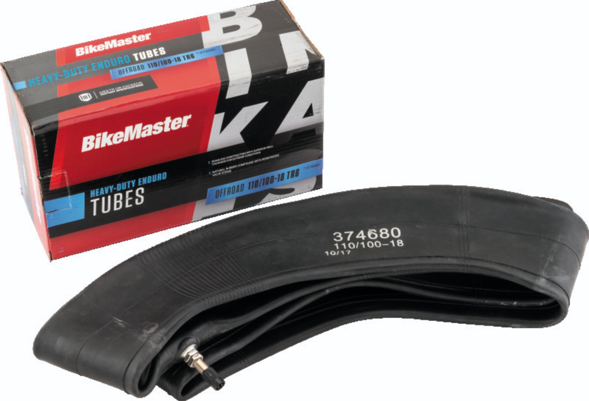 Picture of BikeMaster 110/100-18 TR6 Tube Extra Heavy Duty