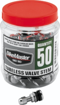 Picture of BikeMaster Valve Stem Chrome Tubeless Tub 50