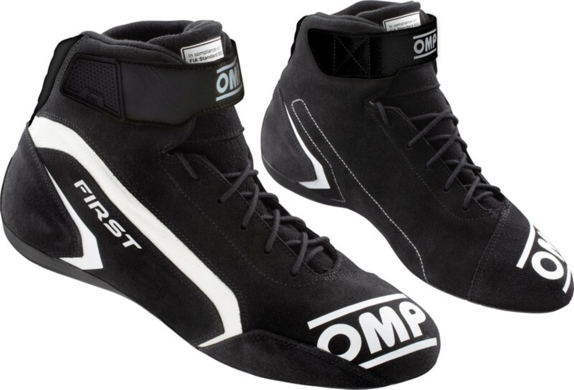 Picture of OMP First Shoes My2021 Black/Fuchsia - Size 37 (FIA 8856-2018)