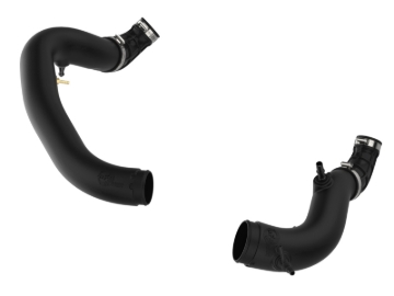 Picture of aFe 15-16 Ford F150 V6 3.5L Turbo Inlet Pipes - Black