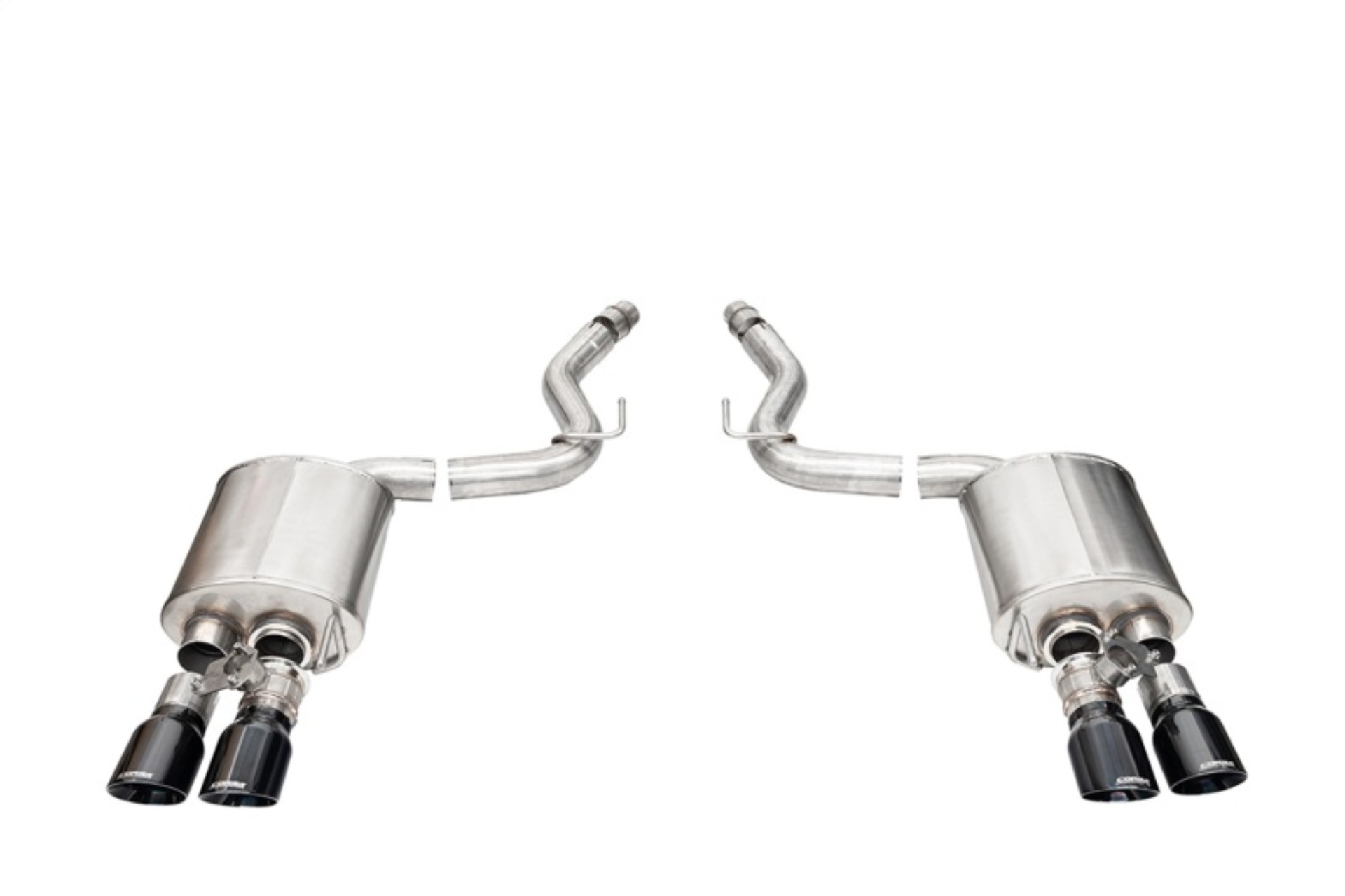 Picture of Corsa 2024+ Ford Mustang V8 5.0L 3in Axle-Back Exhaust System w/ Twin 4in Black Pro-Series Tips