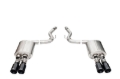 Picture of Corsa 2024-2025 Ford Mustang V8 5.0L 3in Axle-Back Exhaust System w/ Twin 4in Black Straight Tips