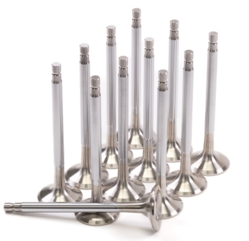 Picture of GSC P-D Nissan RB26DETT 30.15mm Head STD 101.74mm Long Exhaust Valve - Set of 12
