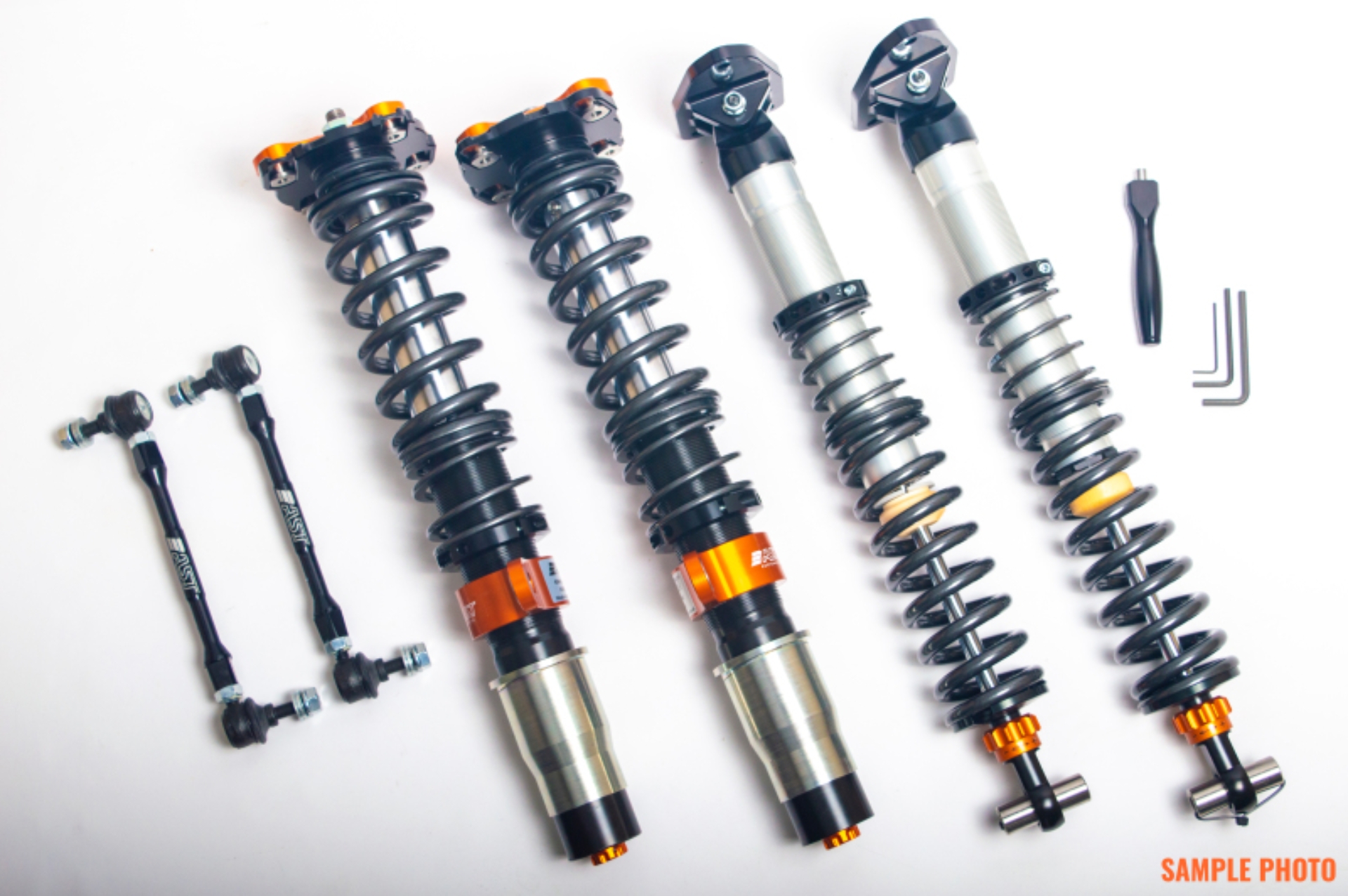 Picture of AST 2019+ BMW 325 E30 RWD 5100 Comp Coilovers w/ Springs & Top Mounts