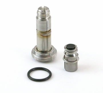 Picture of Ridetech Replacement Plunger for RidePro Valve with Round - Steel Coil (Silver)