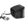 Picture of Go Rhino Xplor Blackout Combo Series Cube Sideline LED Spot Lights w/ Amber 4x3 - Blk (Pair)