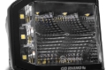 Picture of Go Rhino Xplor Blackout Series Cube LED Sideline Flood Light Kit (Surface Mount) 4x3 - Blk (Pair)