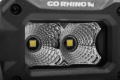 Picture of Go Rhino Xplor Bright Series Rectangle LED Flood Light Kit (Surface/Thread Std Mnt) 3x2 - Blk (Pair)
