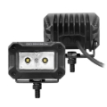 Picture of Go Rhino Xplor Bright Series Rectangle LED Spot Light Kit (Surface/Thread Stud Mnt) 3x2 - Blk (Pair)