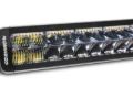 Picture of Go Rhino Xplor Blackout Combo Series Dbl Row LED Light Bar w/Amber (Side/Track Mount) 21.5in. - Blk
