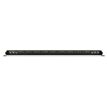 Picture of Go Rhino Xplor Blackout Combo Series Sgl Row LED Light Bar w/Amber (Side/Track Mount) 31.5in. - Blk