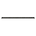 Picture of Go Rhino Xplor Blackout Combo Series Sgl Row LED Light Bar w/Amber (Side/Track Mount) 39.5in. - Blk