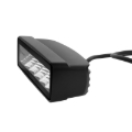 Picture of Go Rhino Xplor Blackout Series Sixline LED Spot Light Kit (Surface/Threaded Stud Mount) - Blk (Pair)
