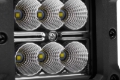 Picture of Go Rhino Xplor Bright Series Cube LED Flood Light Kit (Surface/Threaded Stud Mount) 3x3 - Blk (Pair)