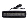 Picture of Go Rhino Xplor Blackout Series Sixline LED Flood Light Kit (Surface/Threaded Stud Mnt) - Blk (Pair)