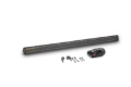Picture of Go Rhino Xplor Blackout Combo Series Dbl Row LED Light Bar w/Amber (Side/Track Mount) 40in. - Blk