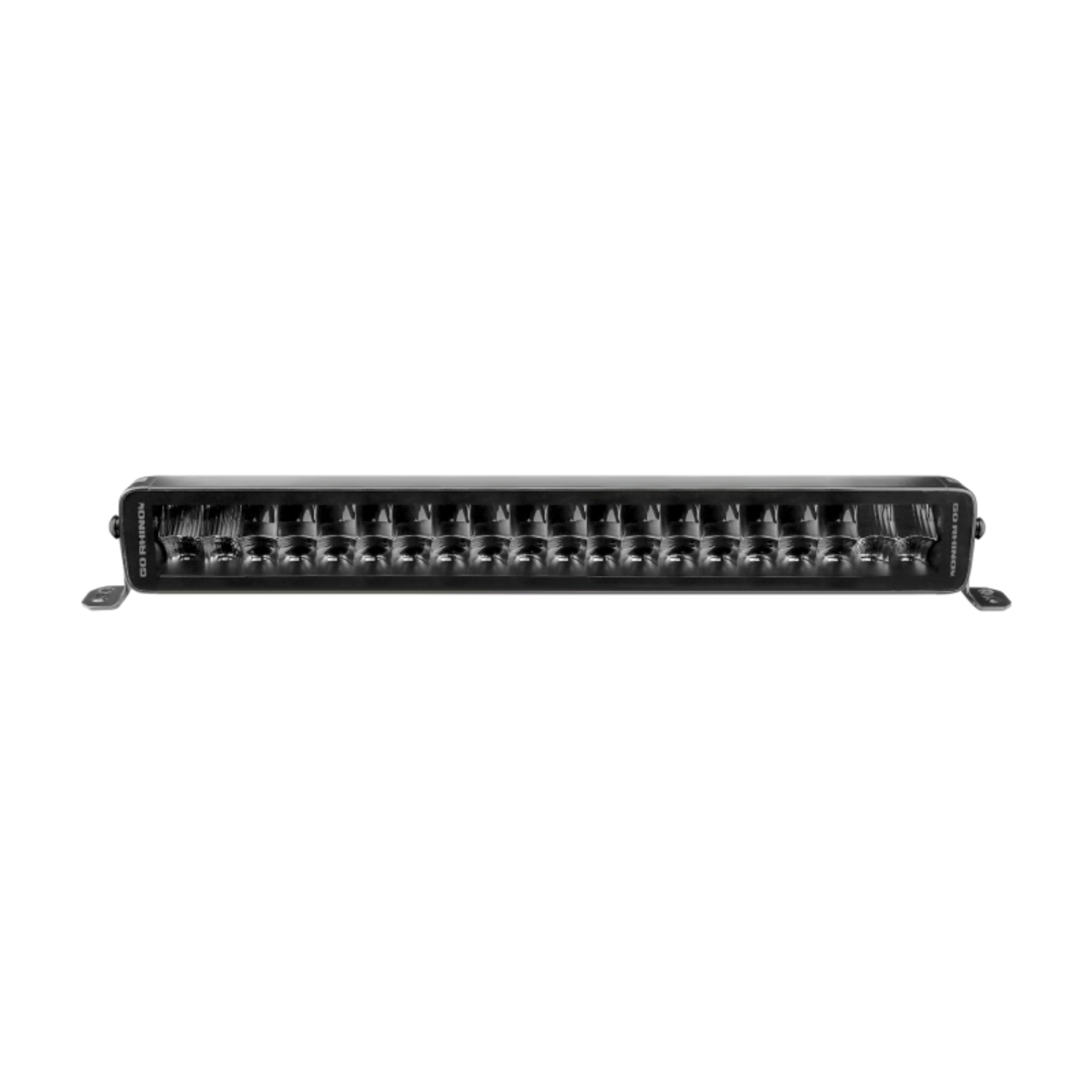 Picture of Go Rhino Xplor Blackout Series Dbl Row LED Light Bar (Side/Track Mount) 21.5in. - Blk