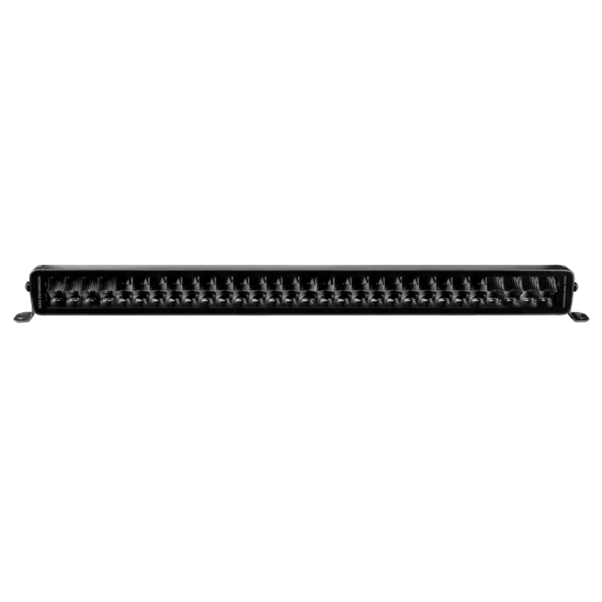 Picture of Go Rhino Xplor Blackout Series Dbl Row LED Light Bar (Side/Track Mount) 32in. - Blk