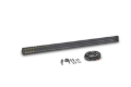 Picture of Go Rhino Xplor Blackout Series Dbl Row LED Light Bar (Side/Track Mount) 40in. - Blk