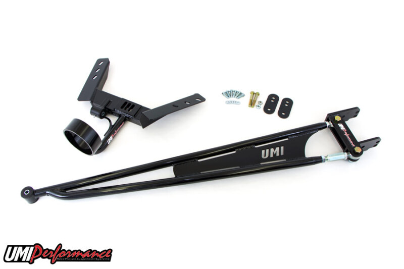 Picture of UMI Performance 82-92 GM F-Body Tunnel Mounted Trq. Arm Fits TH400- w/ Loop - Black
