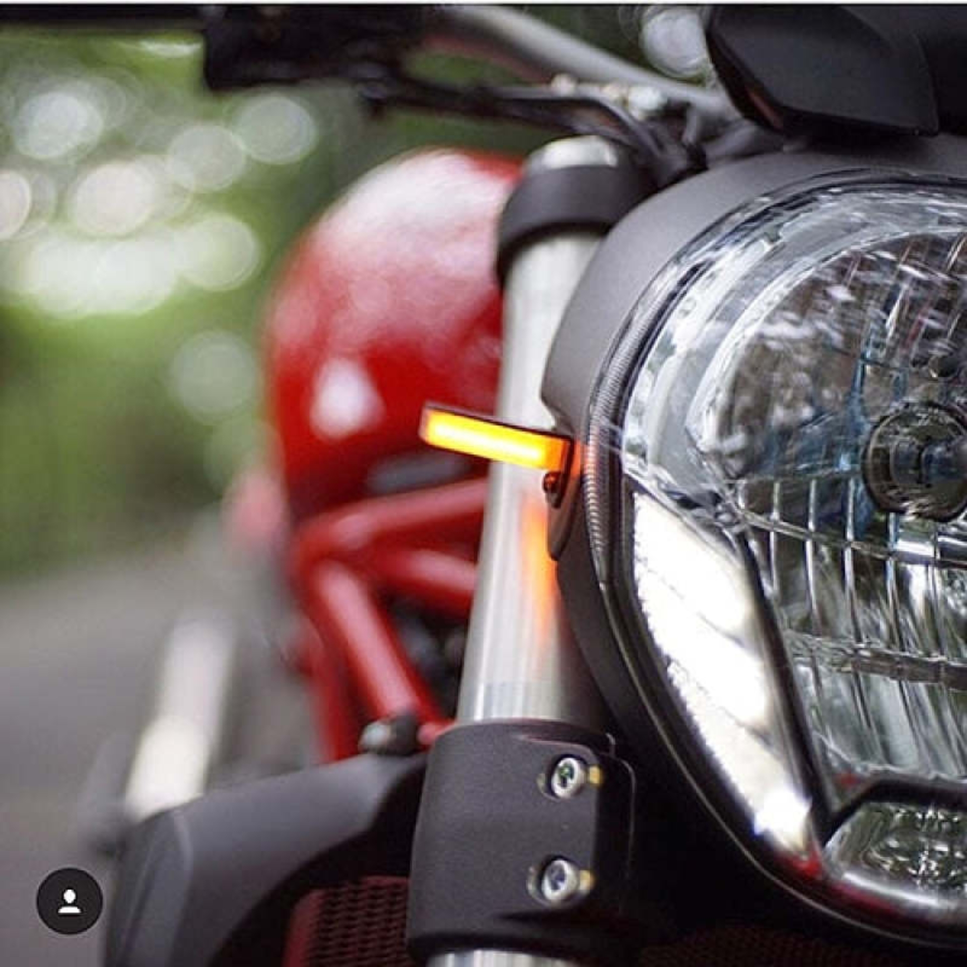 Picture of New Rage Cycles 16+ Ducati Monster 1200 R Front Turn Signals