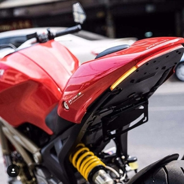 Picture of New Rage Cycles 10-14 Ducati Monster 796 Fender Eliminator Kit w/Load EQ