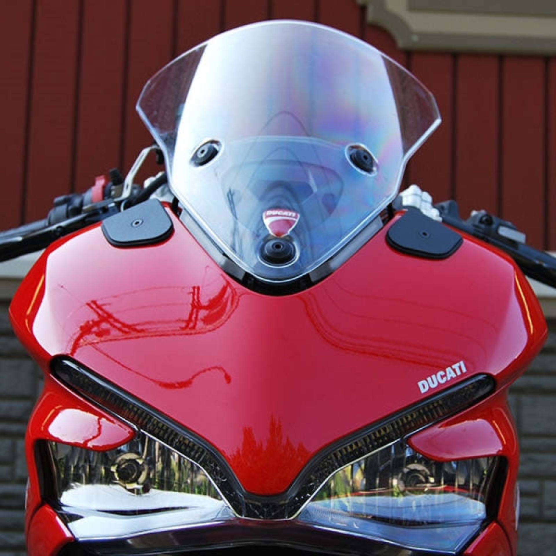 Picture of New Rage Cycles 17+ Ducati Supersport 939 Mirror Block Off Plates