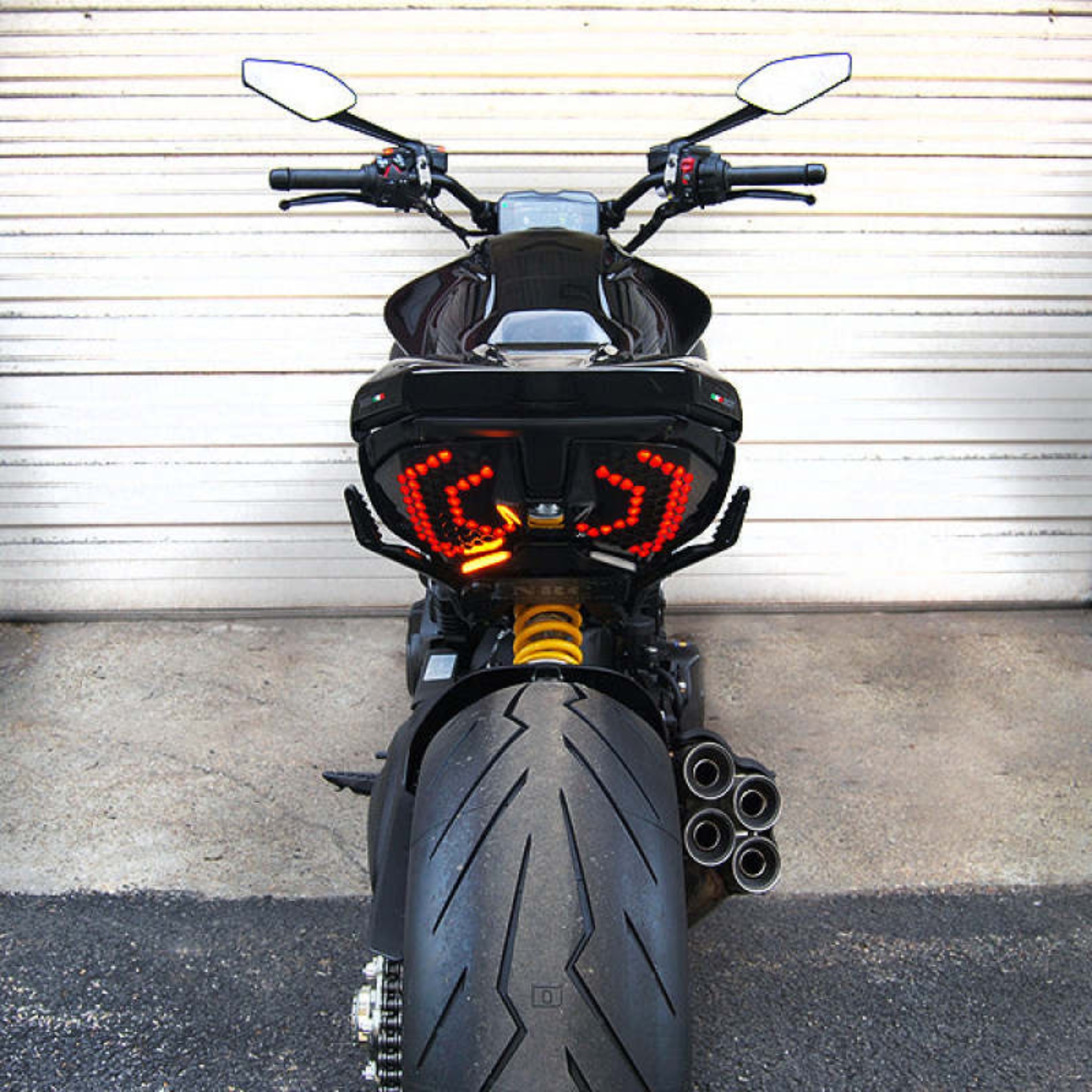 Picture of New Rage Cycles 23+ Ducati Diavel V4 Fender Eliminator Kit