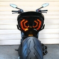 Picture of New Rage Cycles 23+ Ducati Diavel V4 Rear Turn Signals w/Side Mount License Plate