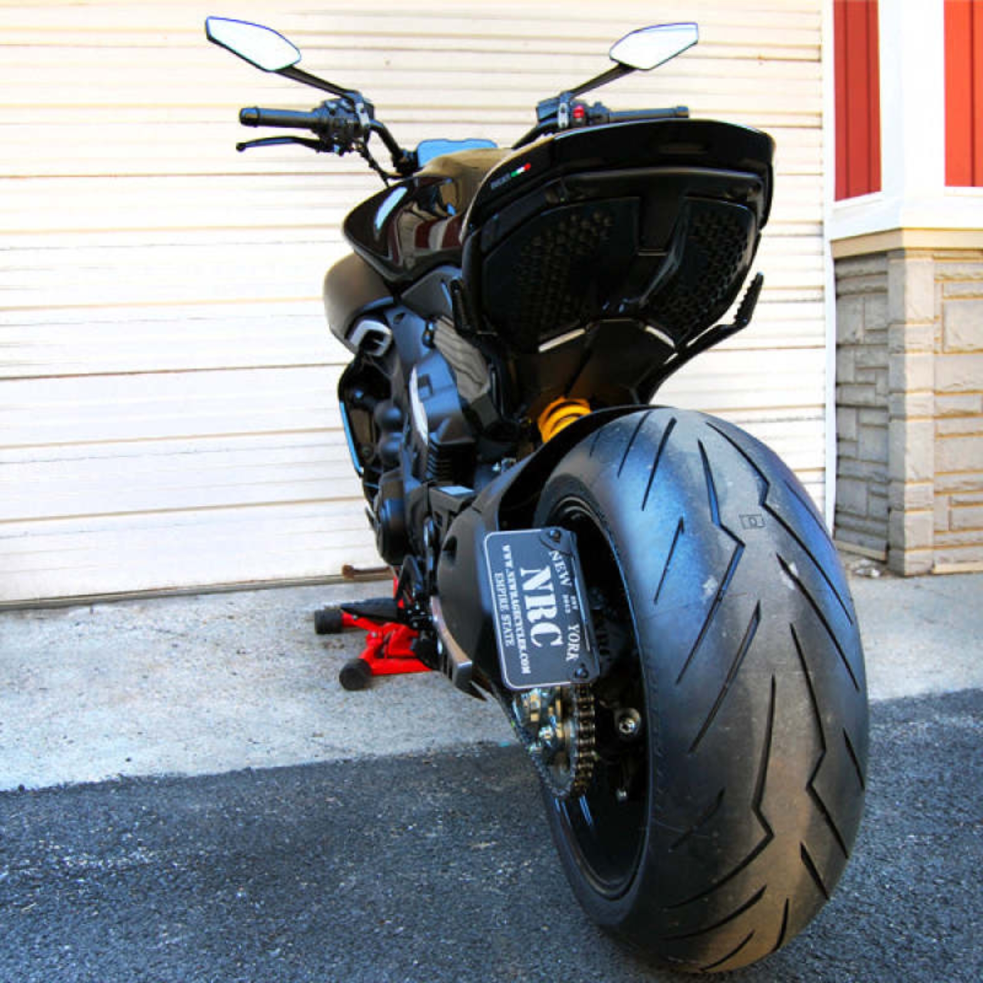 Picture of New Rage Cycles 23+ Ducati Diavel V4 Side Mount License Plate