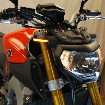 Picture of New Rage Cycles 14-16 Yamaha FZ-09/ MT-09 Front Turn Signals