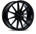 Picture of Vossen HF6-1 24x10 / 6x139.7 / ET3 / Deep / 106.1 CB - Gloss Black Wheel