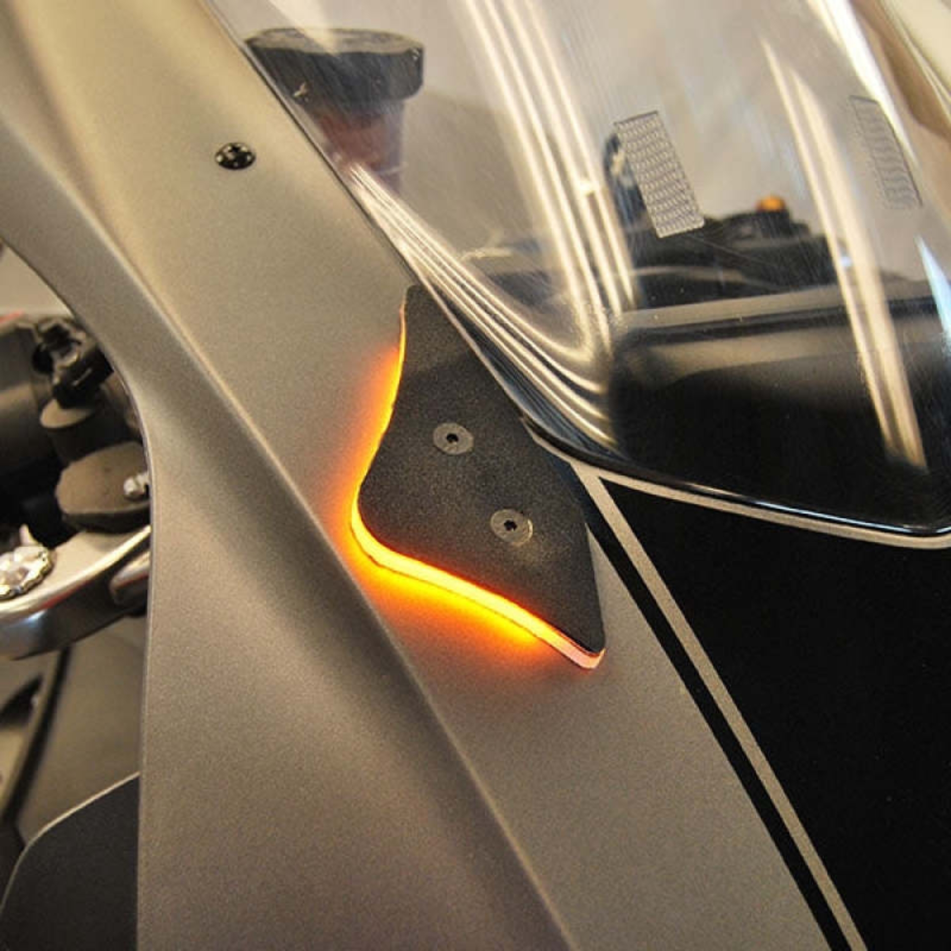 Picture of New Rage Cycles 15-19 Yamaha R1 Mirror Block Off Turn Signals