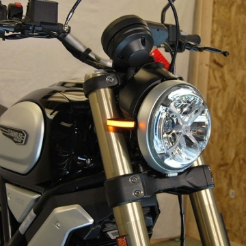 Picture of New Rage Cycles 18+ Ducati Scrambler 1100 Front Turn Signals