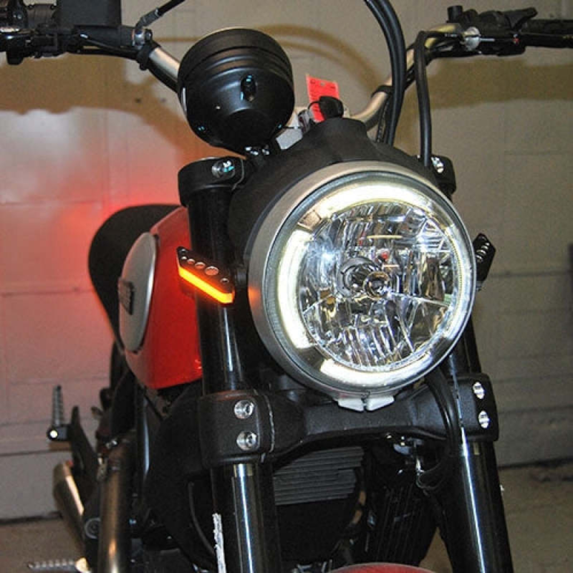 Picture of New Rage Cycles 15-22 Ducati Scrambler Front Turn Signals