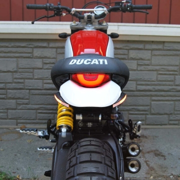 Picture of New Rage Cycles 17+ Ducati Scrambler Desert Sled Fender Eliminator Kit