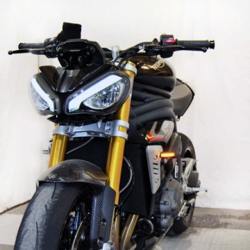 Picture of New Rage Cycles 21+ Triumph Speed Triple 1200 RS Front Turn Signals