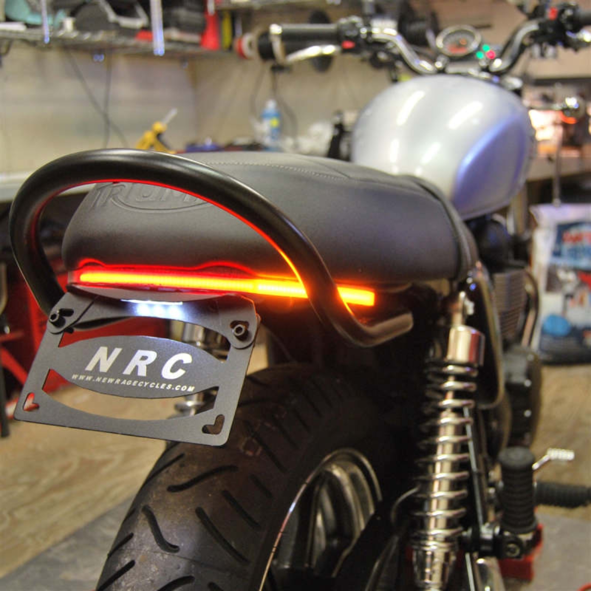 Picture of New Rage Cycles 06-16 Triumph Scrambler Fender Eliminator Kit