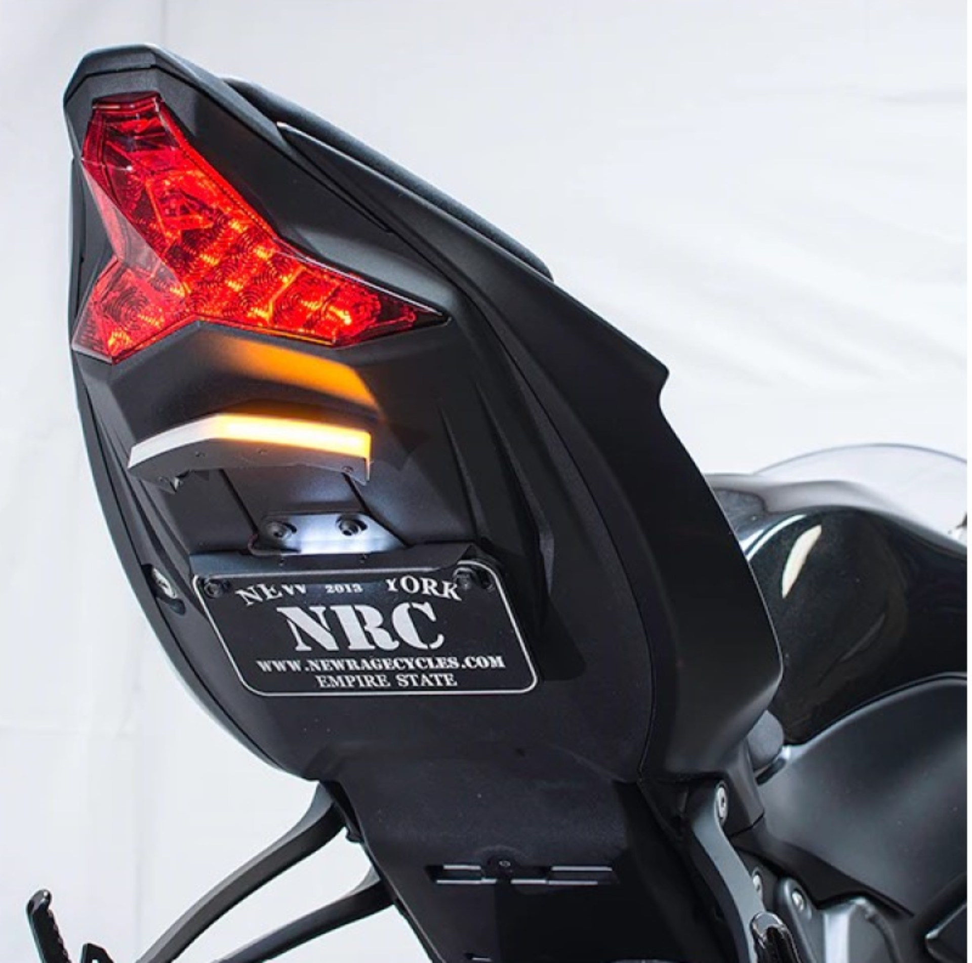 Picture of New Rage Cycles NEW Fender Eliminator Lights Corner - ZX6R-FE-T-24-L