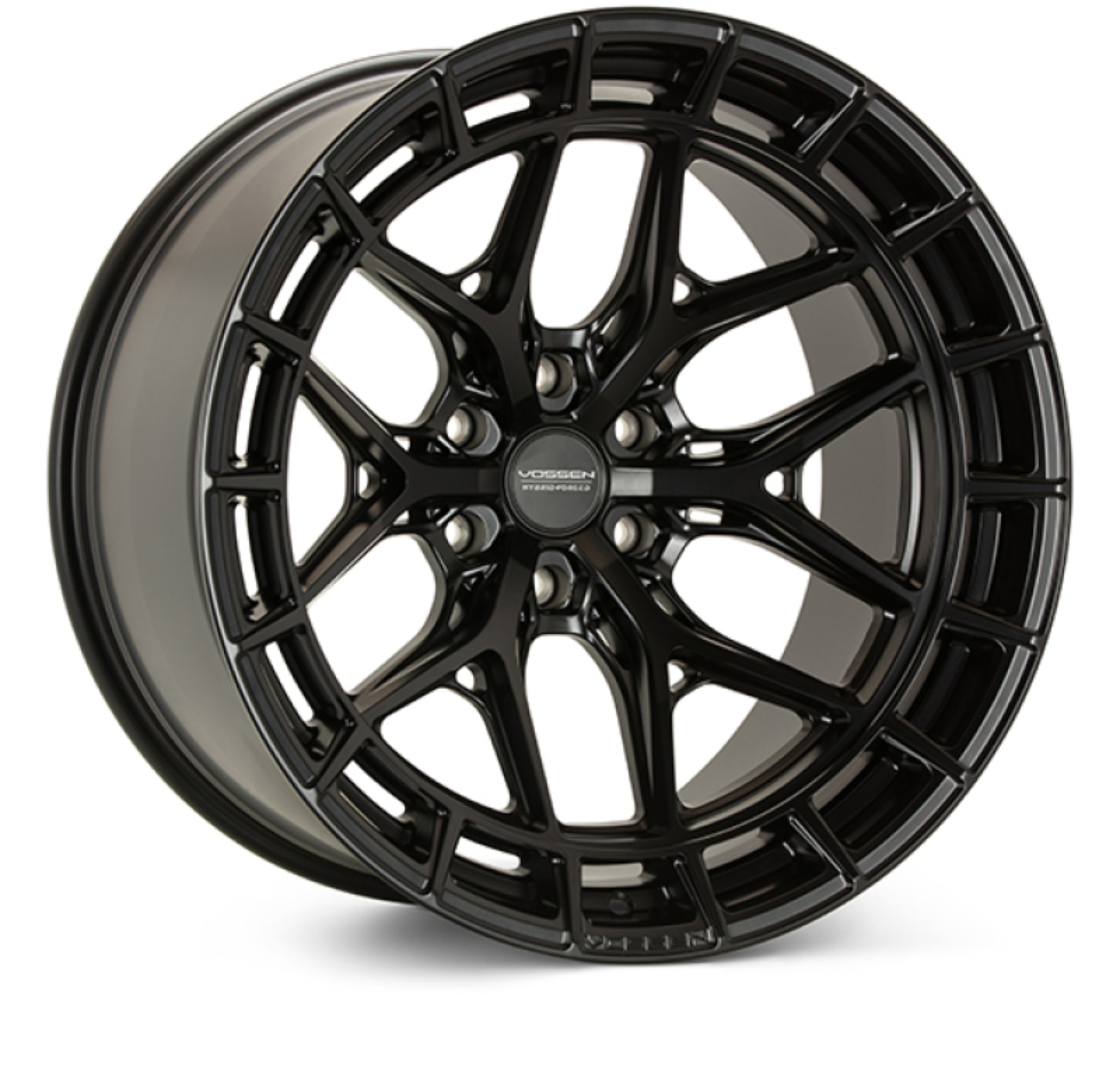 Picture of Vossen HFX-1 22x12 / 8x180 / ET-44 / Ultra Deep / 124.3 CB - Satin Black Wheel