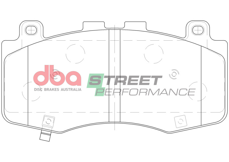 Picture of DBA SP Performance Brake Pads - DB15039SP