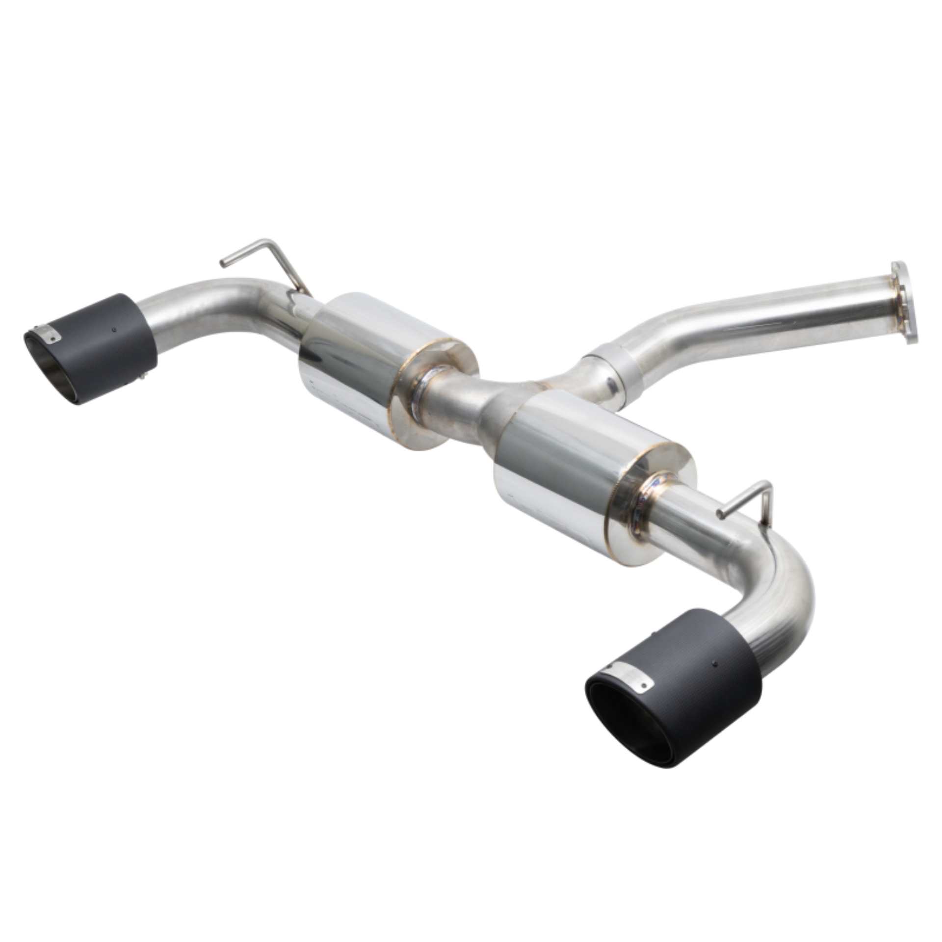 Picture of Injen 19-22 Hyundai Veloster N L4 2.0L Turbo Performance SS Axle Back Exhaust System - Carbon Tips