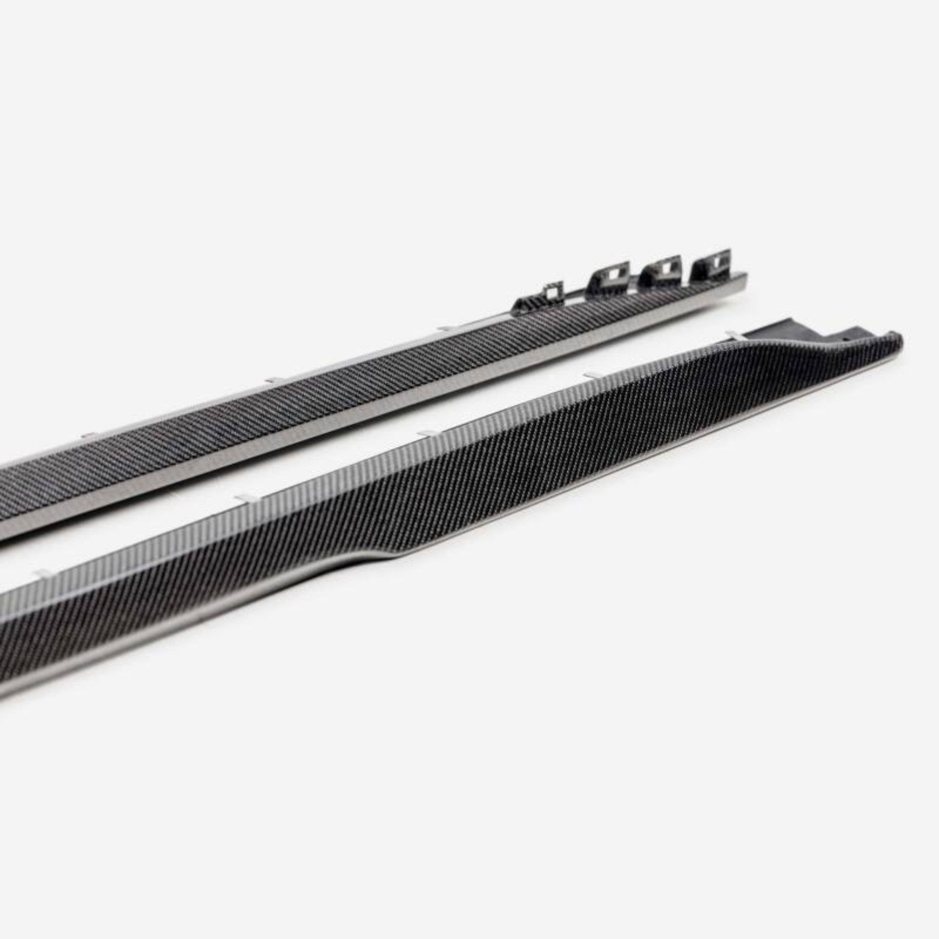 Picture of Anderson Composites 22-23 Cadillac CT5 Blackwing Type-ST Carbon Fiber Rocker Panel Extensions