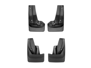 Picture of WeatherTech 22-24 Subaru Outback Wilderness Front & Rear No Drill Mudflaps - Black