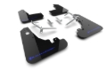 Picture of Rally Armor RAL UR Blk Flap/Blue Logo Mud Flaps - MF99-UR-BLK-BL