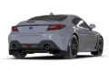 Picture of Rally Armor RAL UR Blk Flap/Dark Grey Logo Mud Flaps - MF99-UR-BLK-DGRY